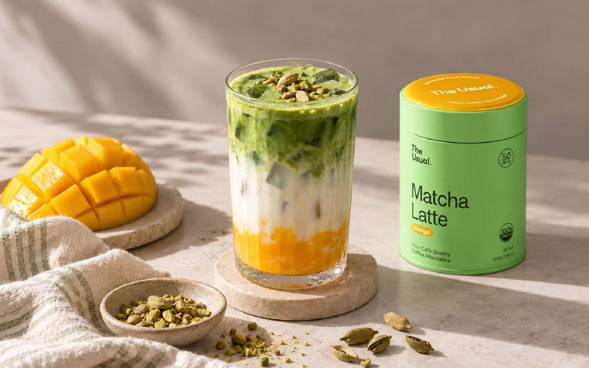 Mango Matcha Cold Foam