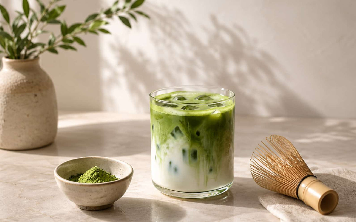 The Usual Iced Matcha Latte