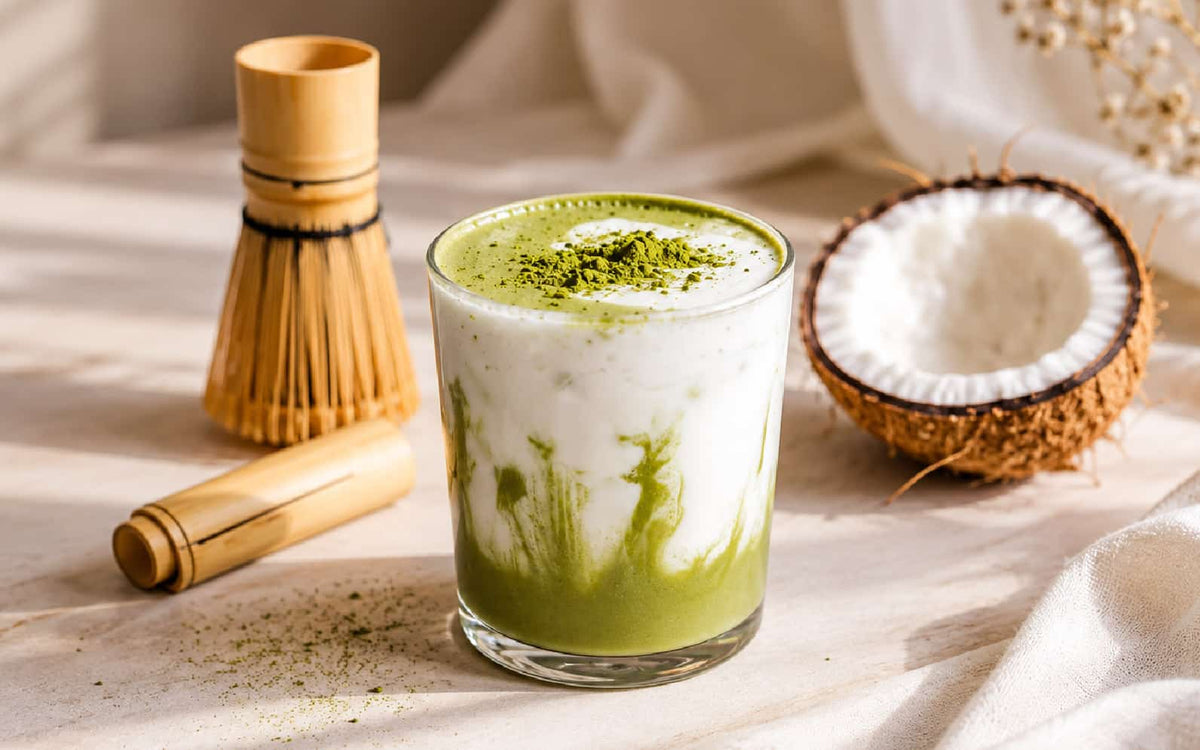 Coconut Matcha Cold Foam