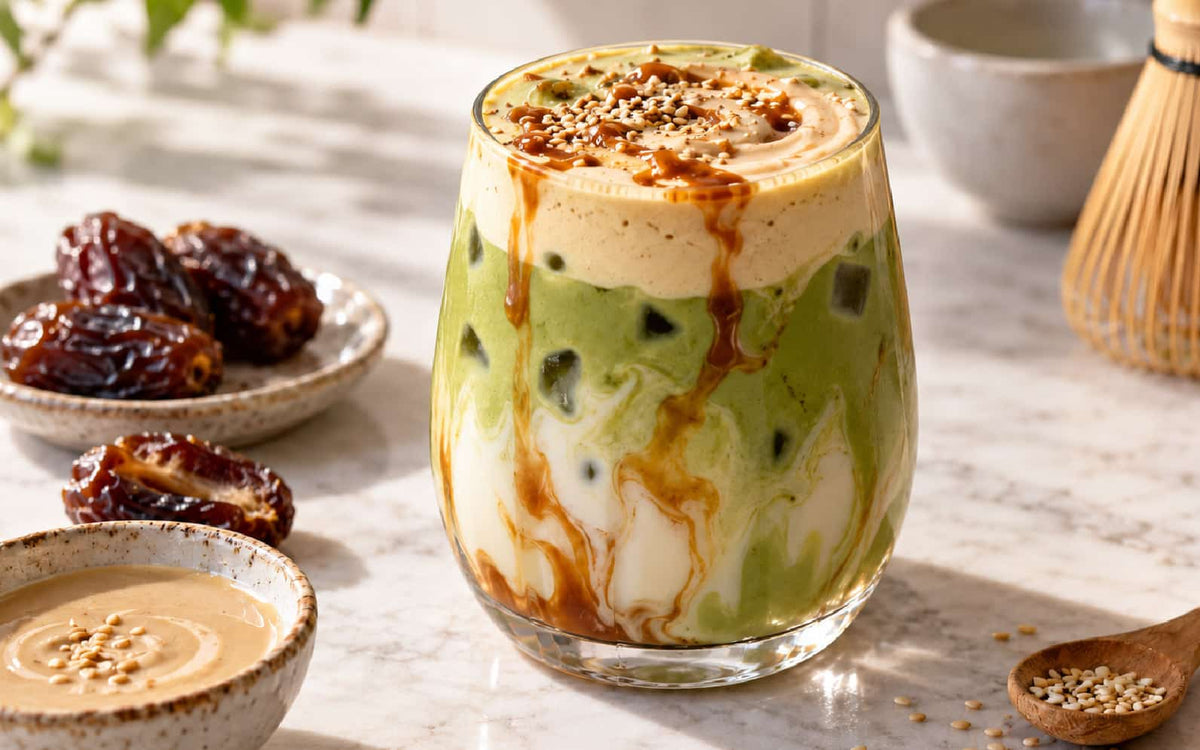 Date & Tahini Matcha