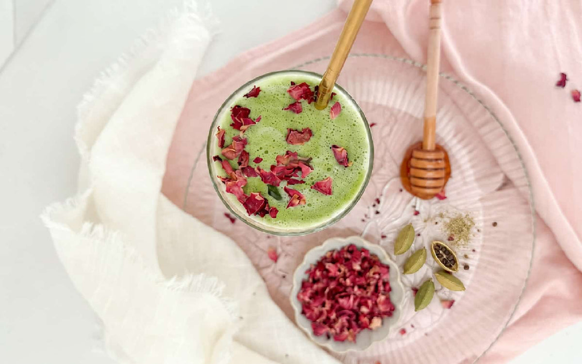 Rose & Cardamom Matcha
