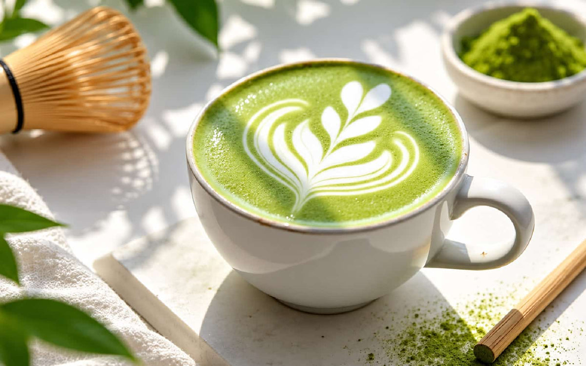 The Usual Hot Matcha Latte