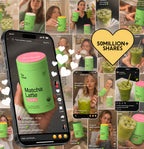 Strawberry Matcha Latte