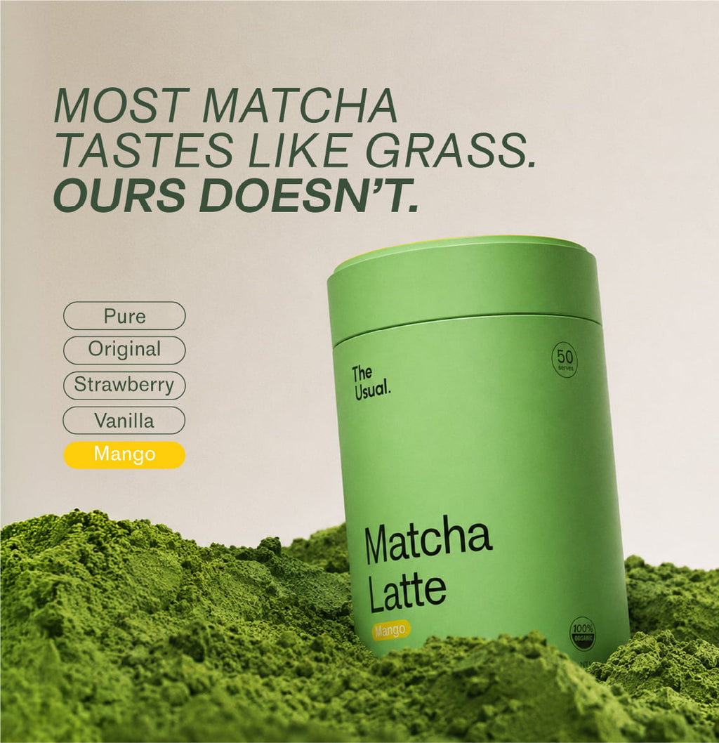 Mango Matcha Latte