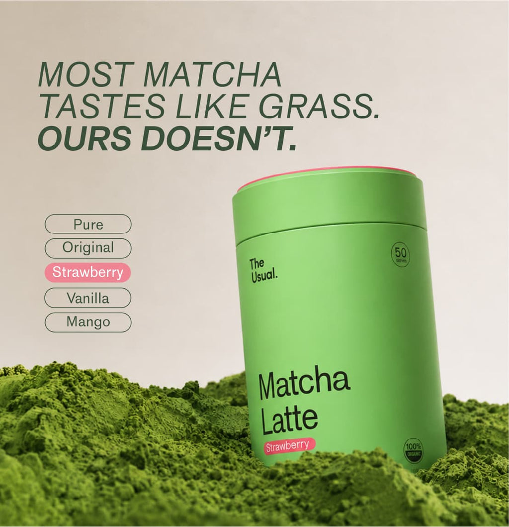 Strawberry Matcha Latte