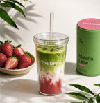 Strawberry Matcha Latte
