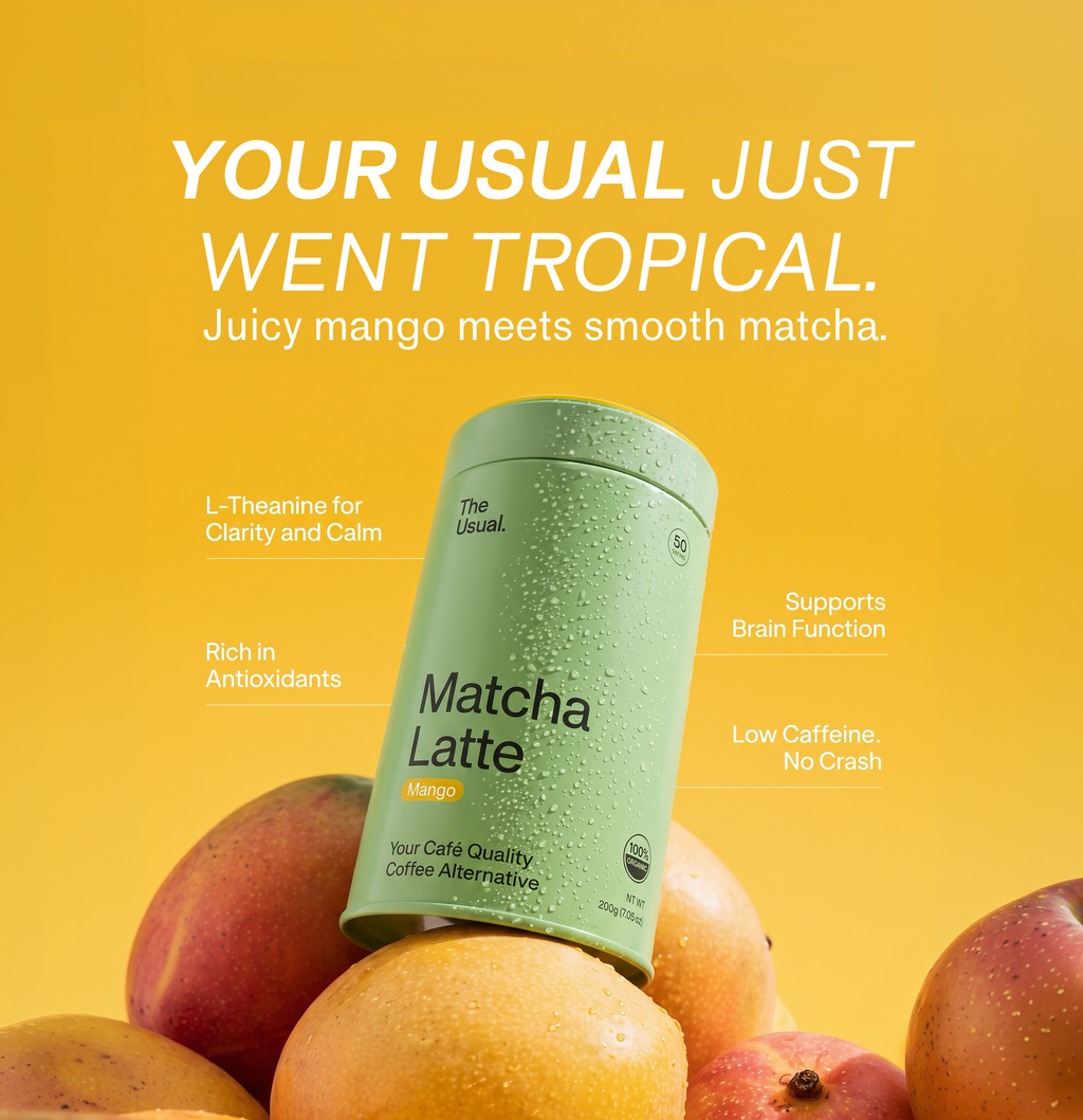 Mango Matcha Latte